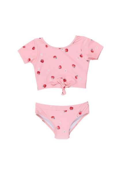 Maillot UV deux-pièces - FRAISE