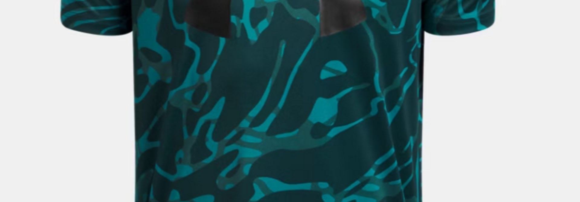 T-Shirt Vert TECH BIG LOGO JUNIOR