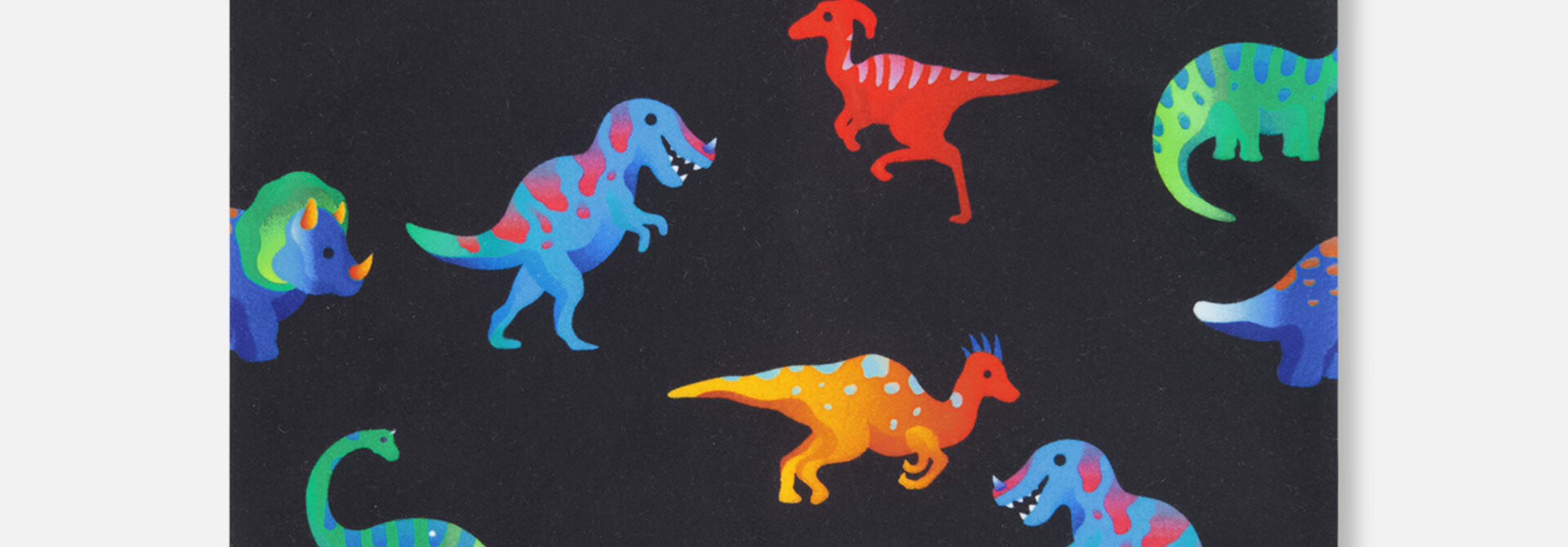 Cache-cou en jersey - DINOS FLUO