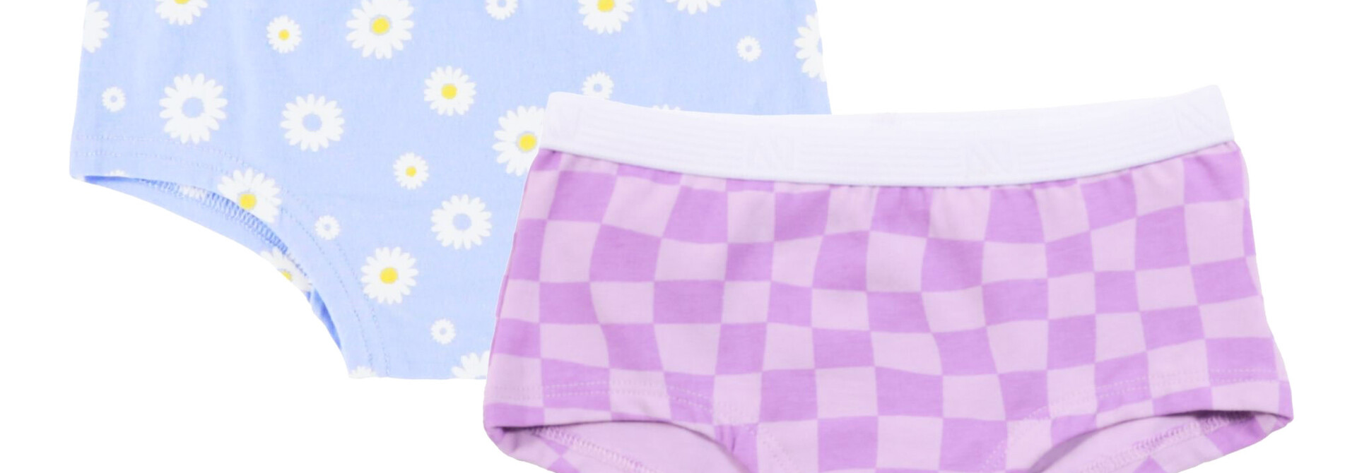 Culottes Garçonnes, paquet de 2 - DOUCE LAVANDE