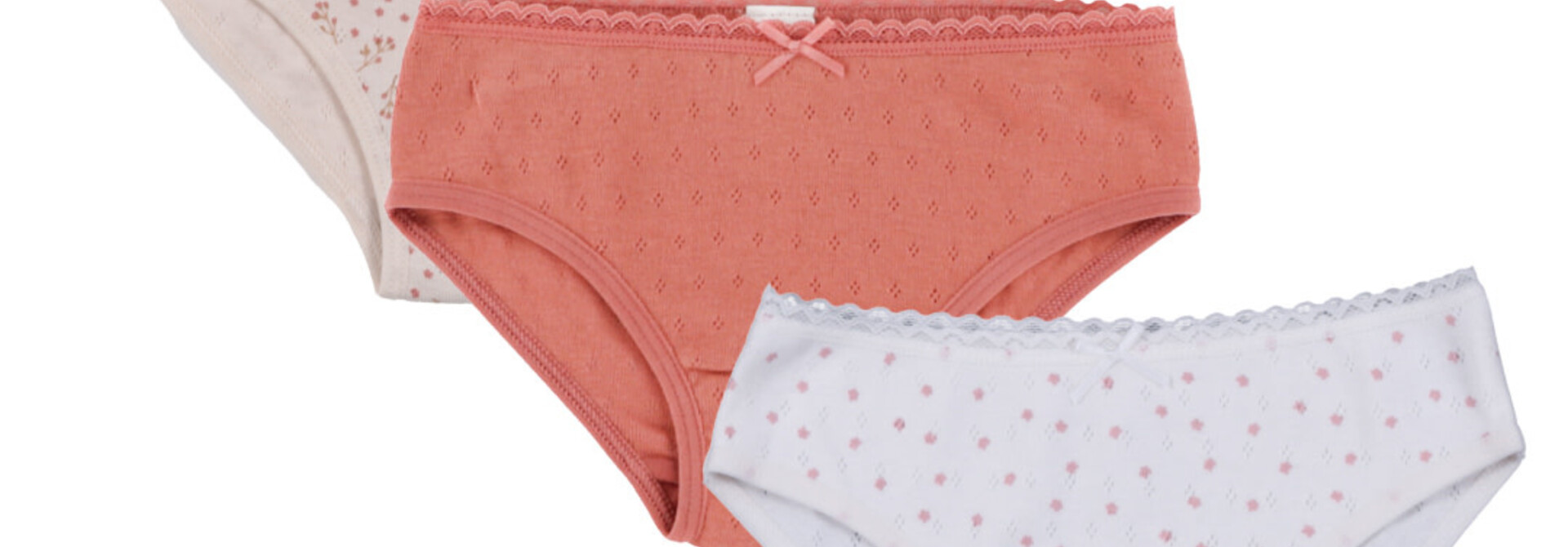 Culottes, paquet de 3 - ROSETTE