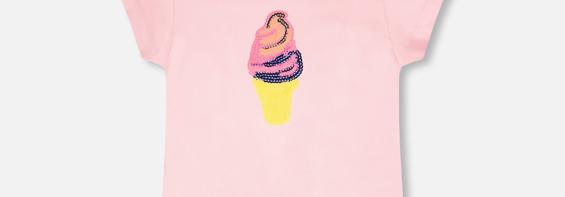 T-Shirt en jersey Cornet - UN PETIT MONDE SUCRÉ