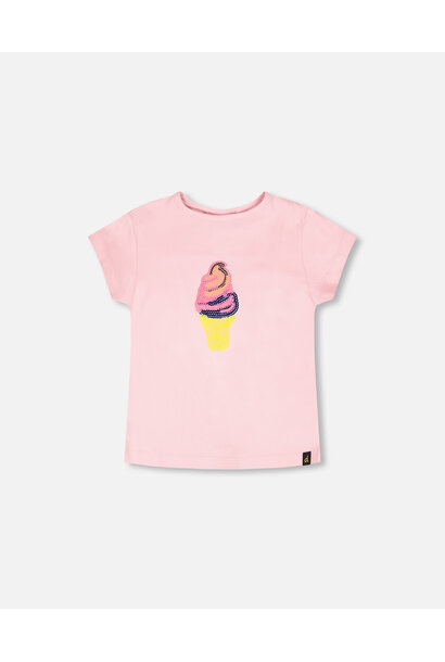 T-Shirt en jersey Cornet - UN PETIT MONDE SUCRÉ