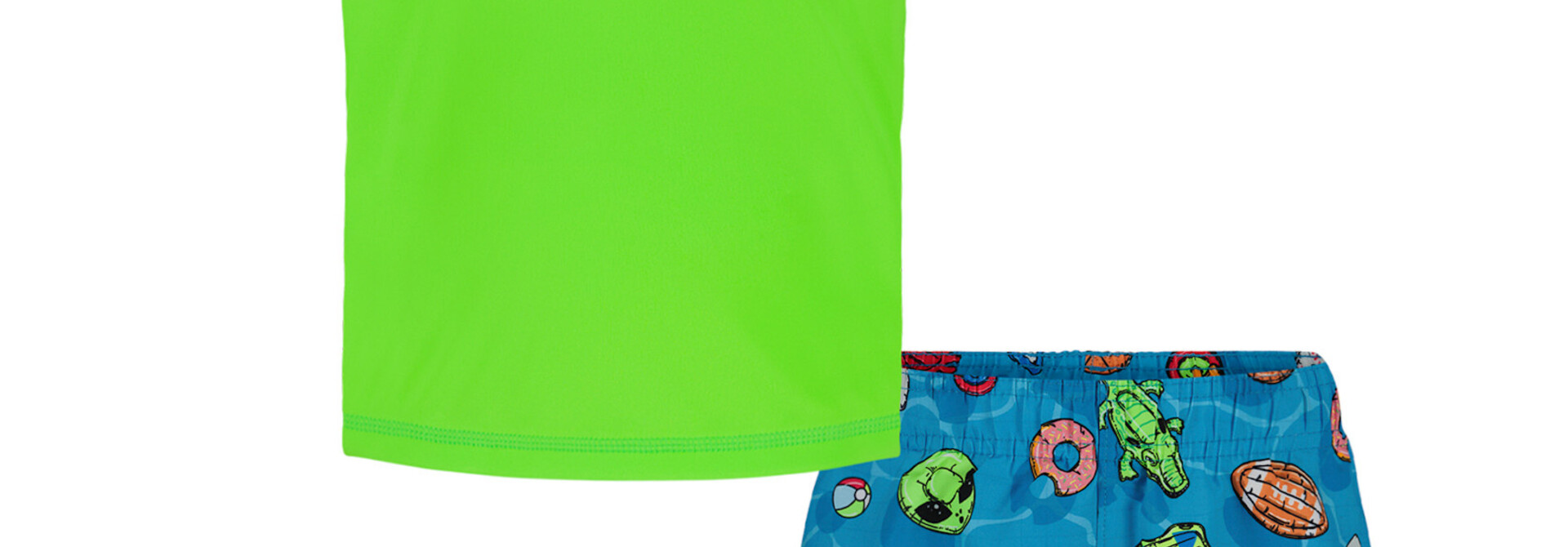 Maillot 2 pièces avec filet POOL PARTY 4 à 7 ans