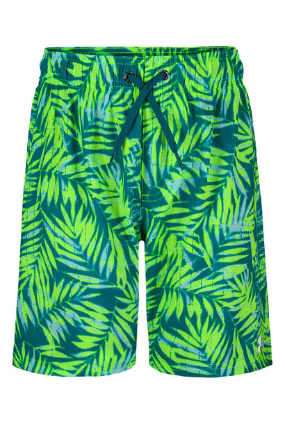 Short maillot avec filet Turquoise COMPRESS VOLLEY JUNIOR