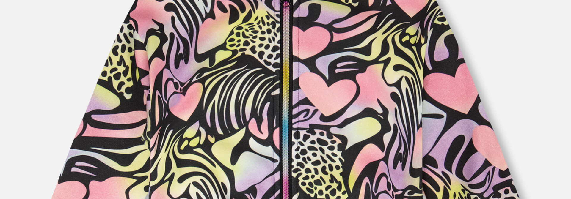 Cardigan capuche coton français - COEUR SAUVAGE