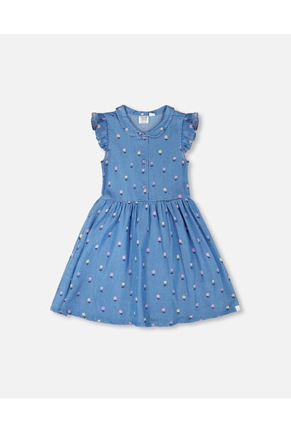 Robe chemisier sans manches - LES ESSENTIELS