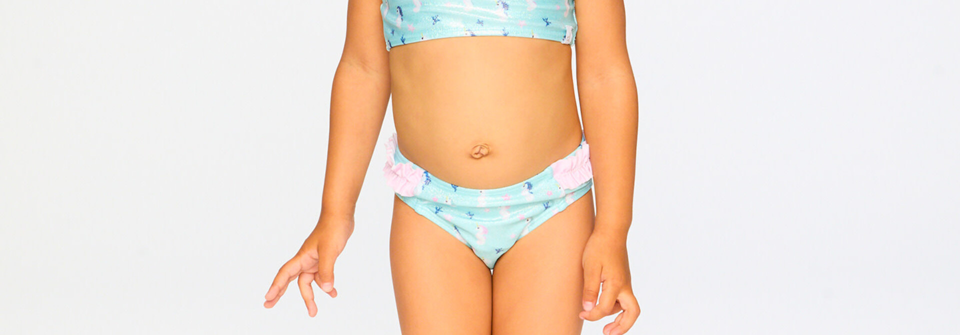 Maillot deux pièces HIPPOCAMPES - COMME UN POISSON DANS L'EAU