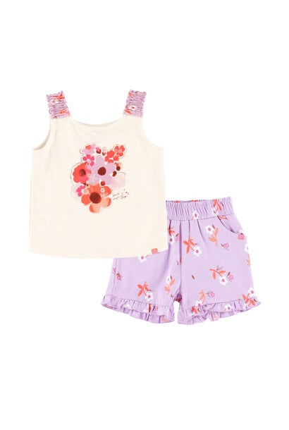 Ensemble camisole deux-pièces - DOUCE FLORAISON