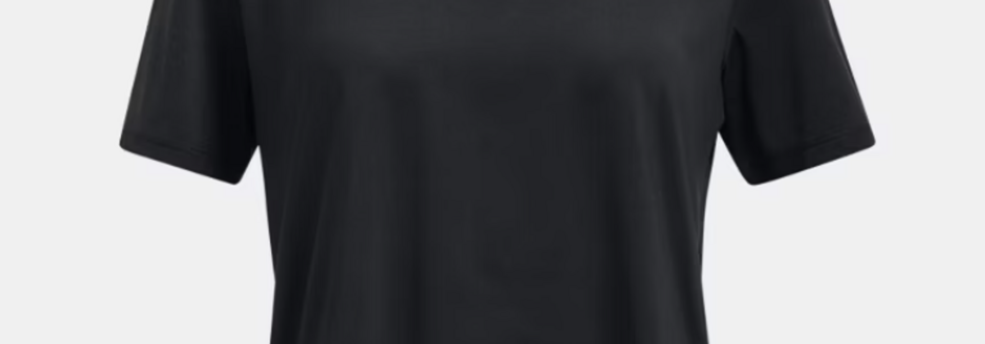 T-Shirt Noir MOTION CROP JUNIOR