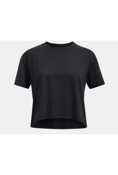 T-Shirt Noir MOTION CROP JUNIOR