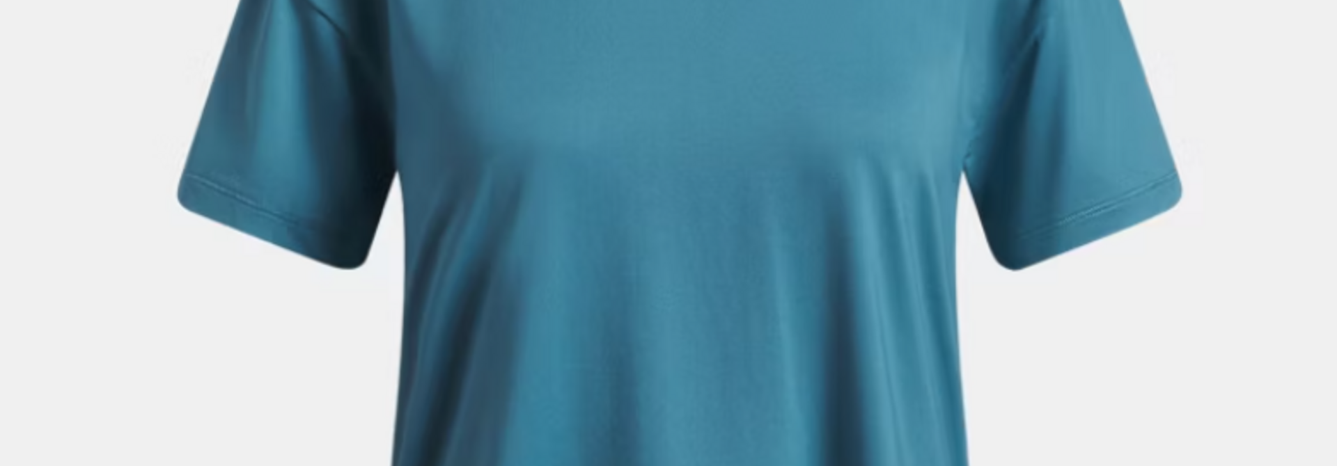 T-Shirt Bleu MOTION CROP JUNIOR