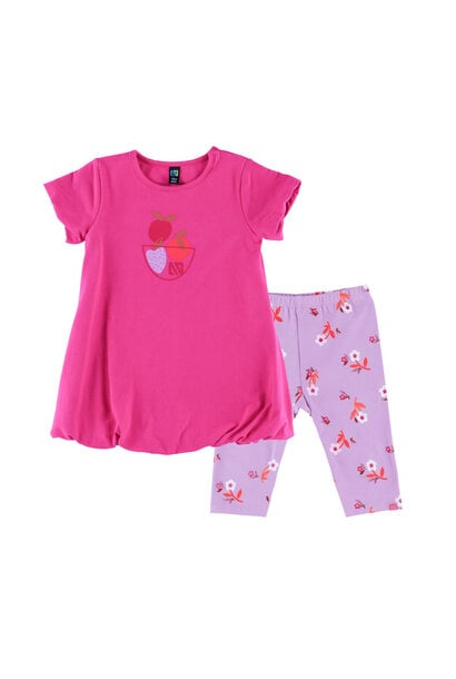 Ensemble tunique deux-pièces - DOUCE FLORAISON