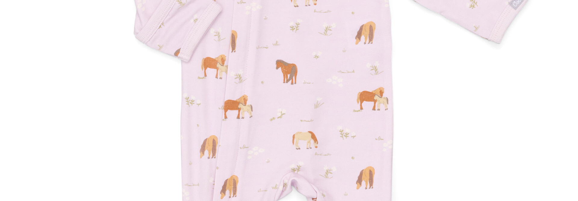 Pyjama en Modal - CHEVEAUX & ORCHIDÉES