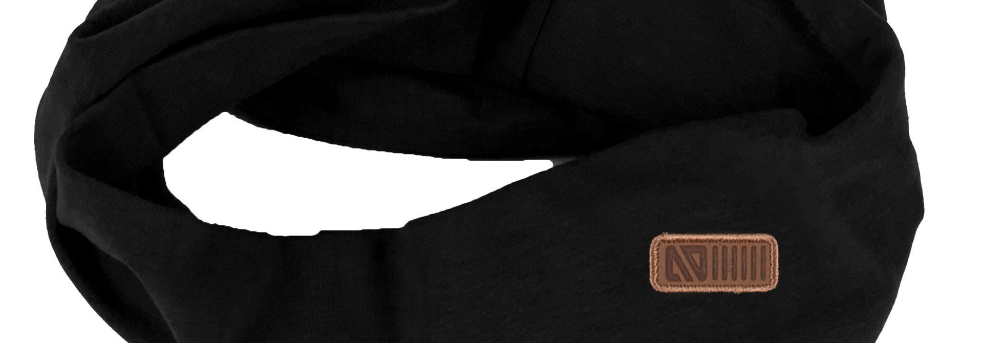 Cache-cou en jersey BASIC - Mini NOIR