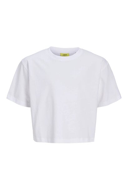 T-Shirt CROP  Blanc - ANDREA