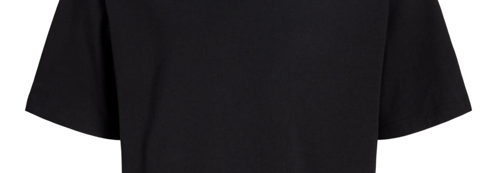 T-Shirt CROP Noir - ANDREA