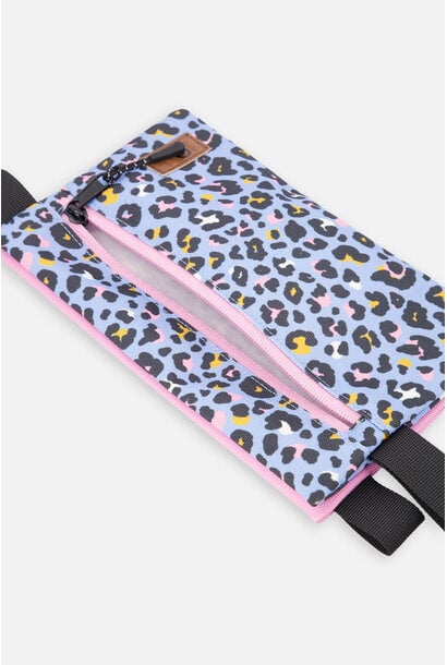 Trousse à crayon LÉOPARDS ROSES