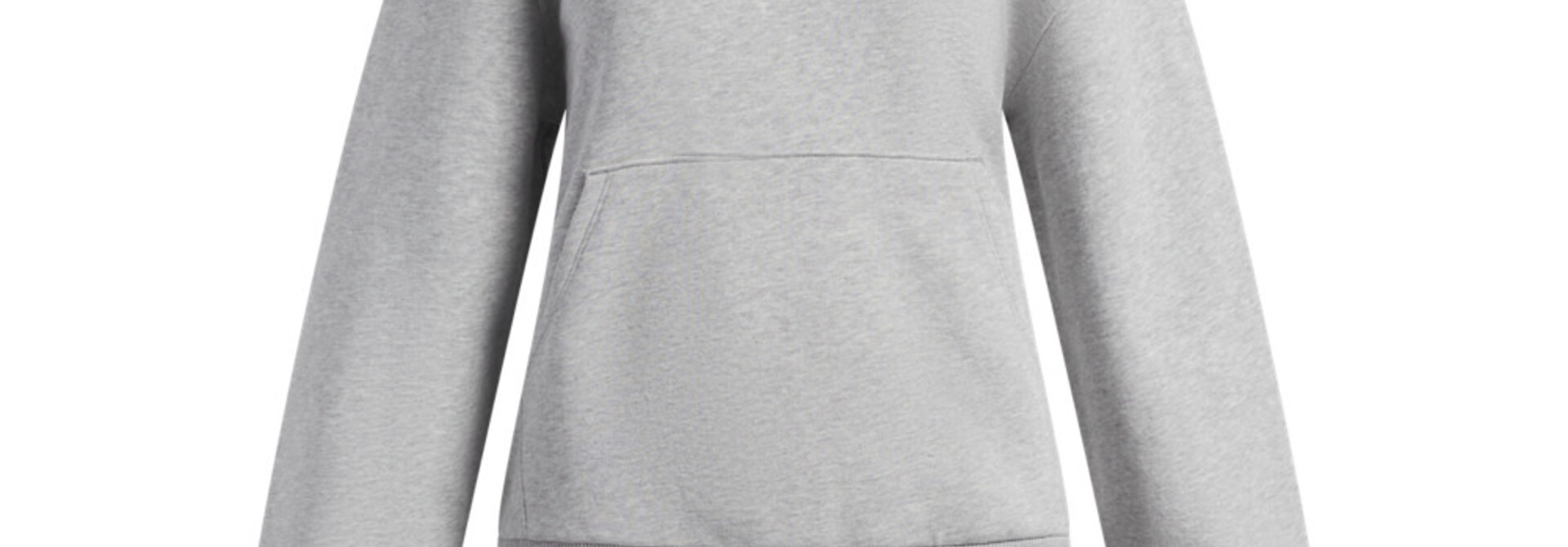Hoodie Girl's Gris RIVAL FLEECE JUNIOR