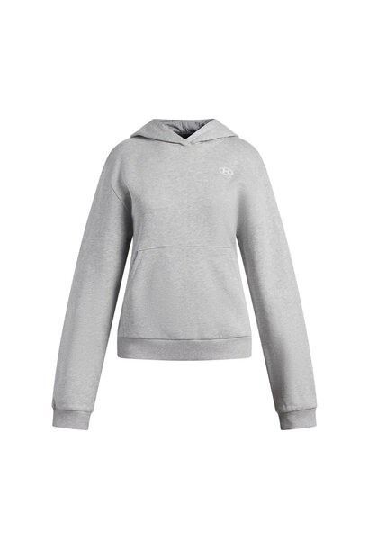 Hoodie Girl's Gris RIVAL FLEECE JUNIOR