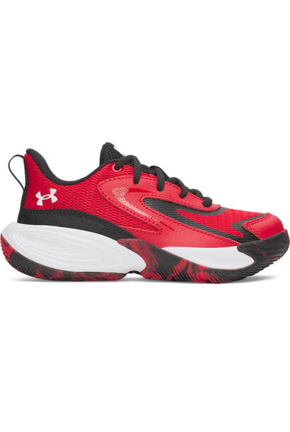 Chaussure à velcro Rouge LOCKDOWN 8 JUNIOR