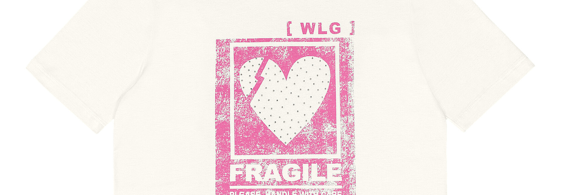T-Shirt Boxy ROSE GLOSS FASHION