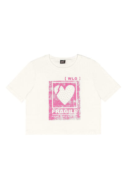 T-Shirt Boxy ROSE GLOSS FASHION