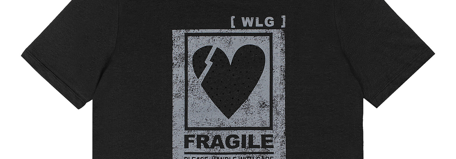 T-Shirt Boxy NOIR GLOSS FASHION