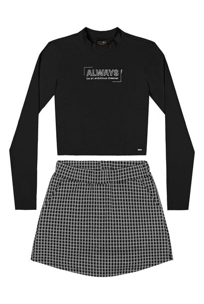Ensembel Jupe-Culotte ALWAYS GLOSS FASHION