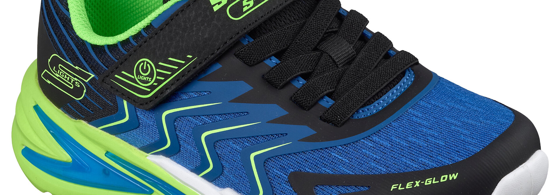 Soulier Flex Glow Ultra Bleu PRISM PACER Junior
