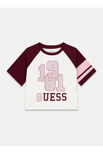 T-Shirt Crop Raglan MAROO