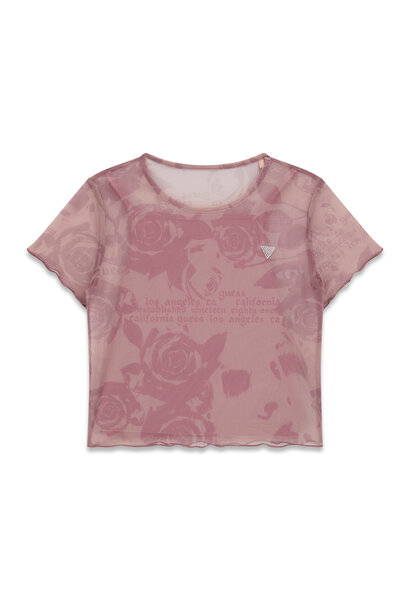 T-Shirt voilé ROSES