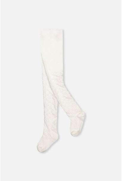 Collants en tricot Crème LES ESSENTIELS