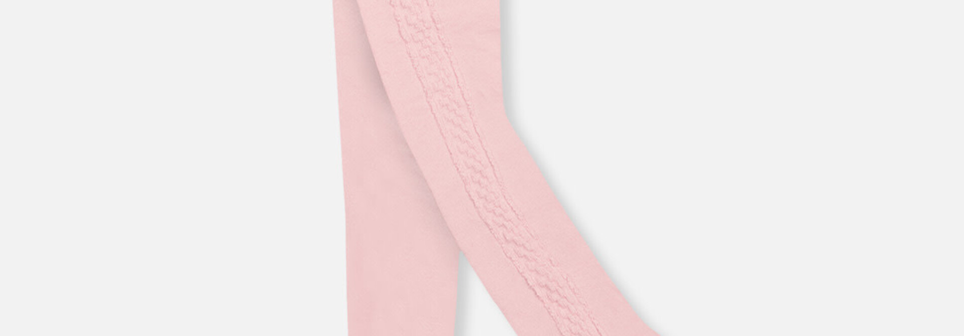Collants en tricot Rose LES ESSENTIELS