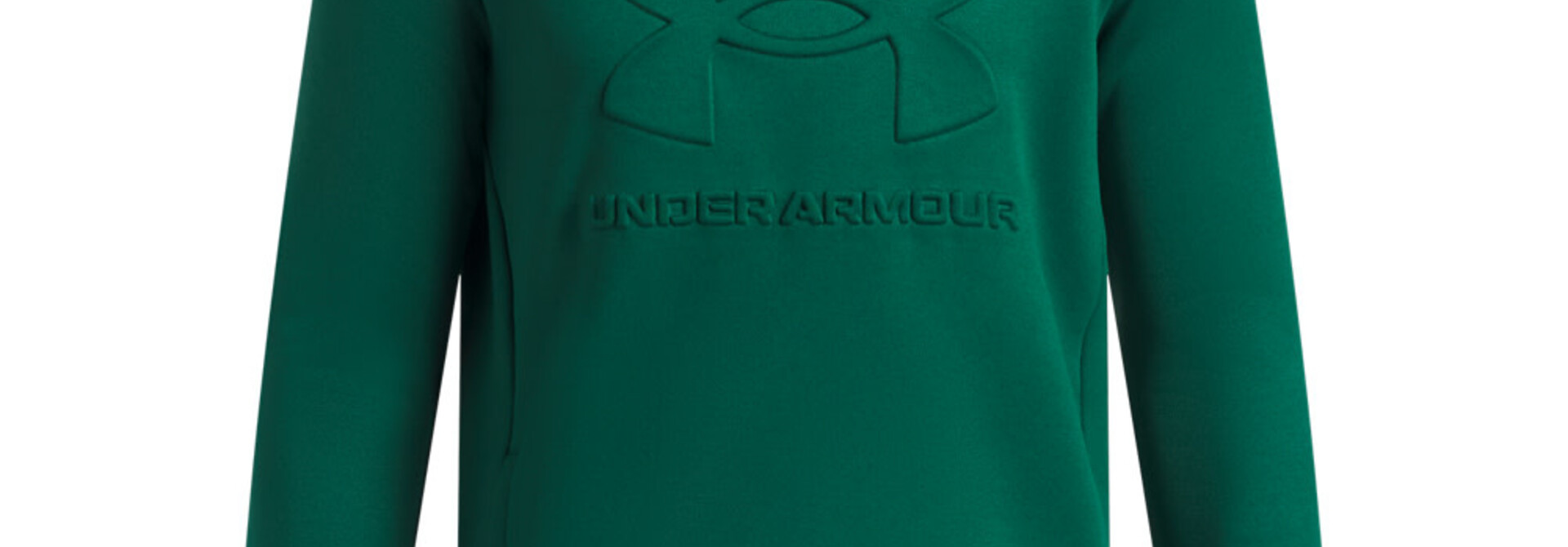 Hoodie Vert ARMOUR FLEECE EMBOSSÉ JUNIOR
