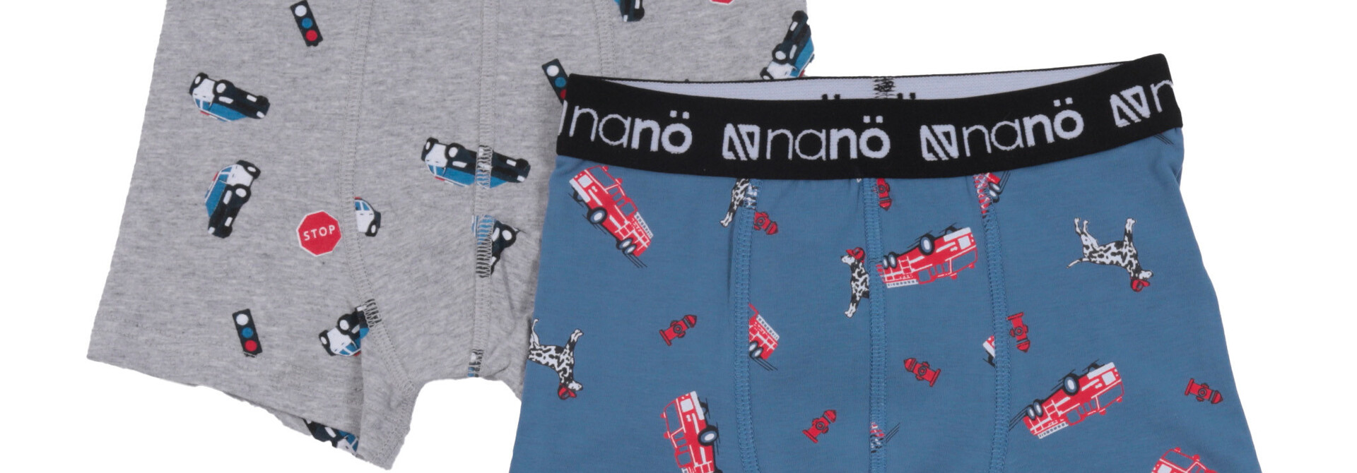 Boxers, paquet de 2 POMPIER/POLICE