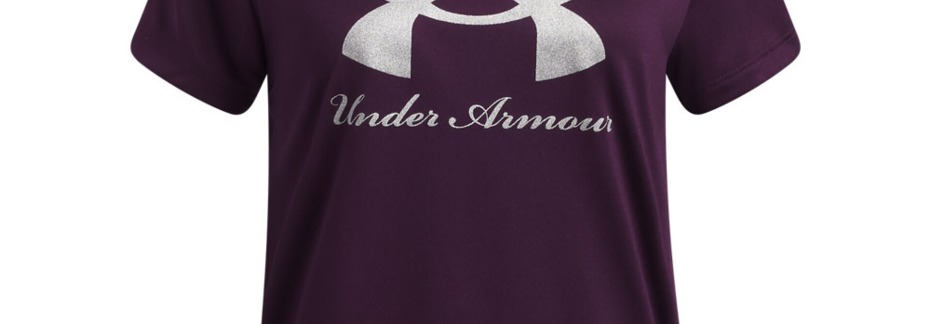 T-Shirt Mauve TECH BIG LOGO SHIMMER JUNIOR