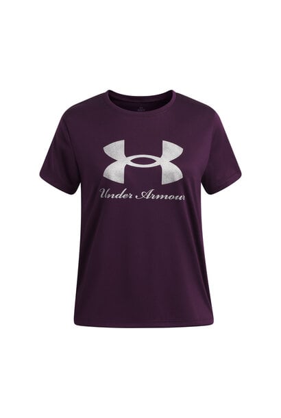 T-Shirt Mauve TECH BIG LOGO SHIMMER JUNIOR