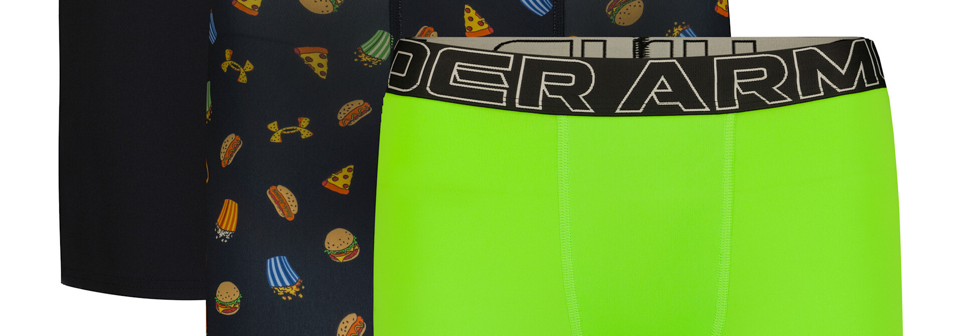 Boxer Perfo 3pck TECH Bleu Junior