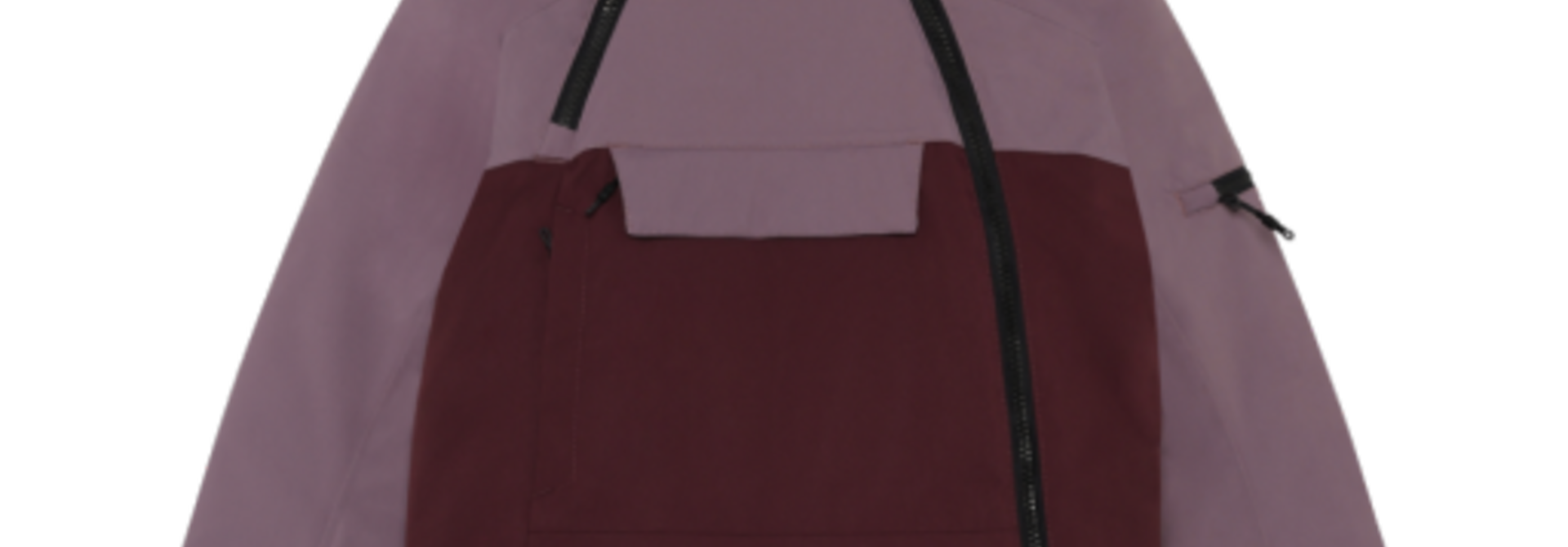 Manteau de Ski AUBERGINE