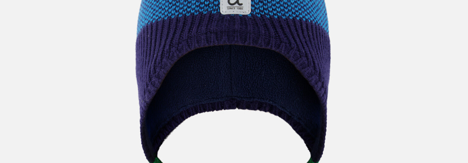Tuque d'hiver péruvienne en tricot avec pompom (doublé) TUILES