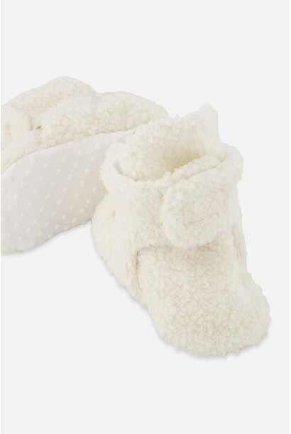 Pantoufles en bouclette CHUCHOTIS DE FLEURS