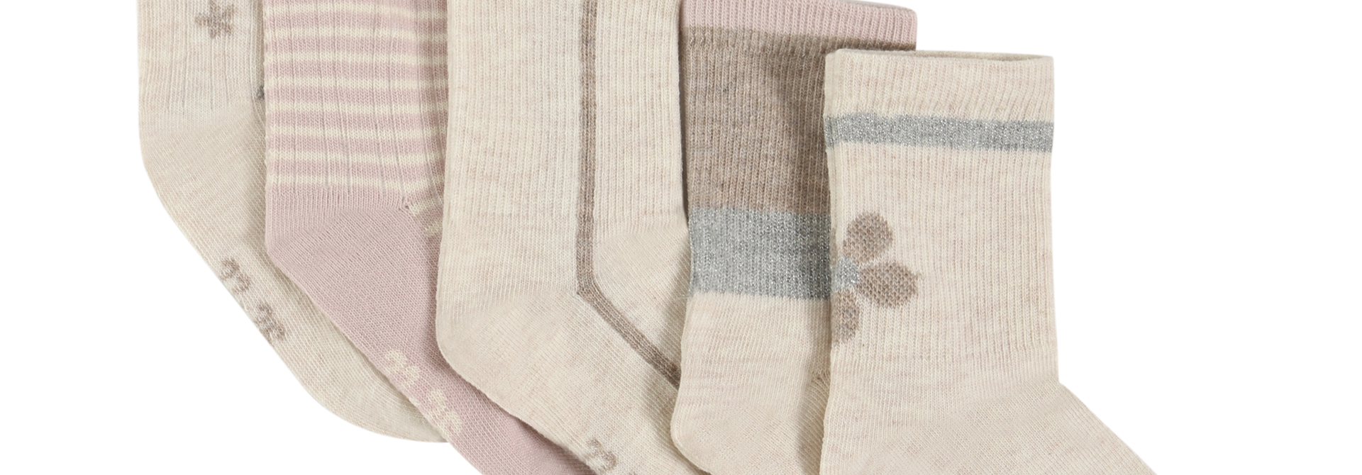 Chaussettes pqt5 PETITES FLEURS