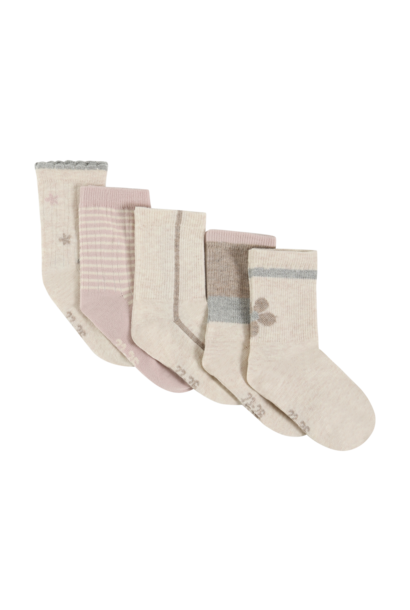 Chaussettes pqt5 PETITES FLEURS