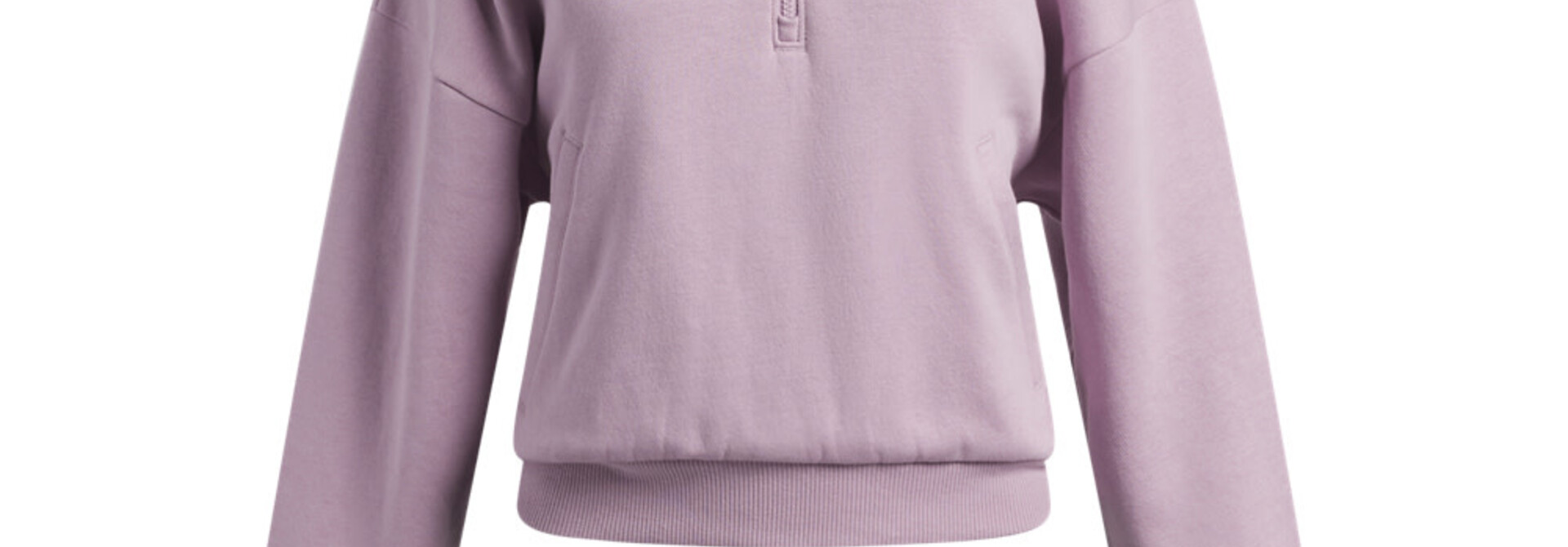 Hoodie Court 1/2 Zip Mauve RIVAL FLEECE JUNIOR