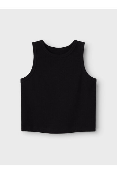 Top Camisole Noire Crop NAKAL