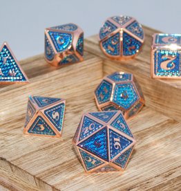 Udixi Dice Metal 7 Die Set - Davy Jones