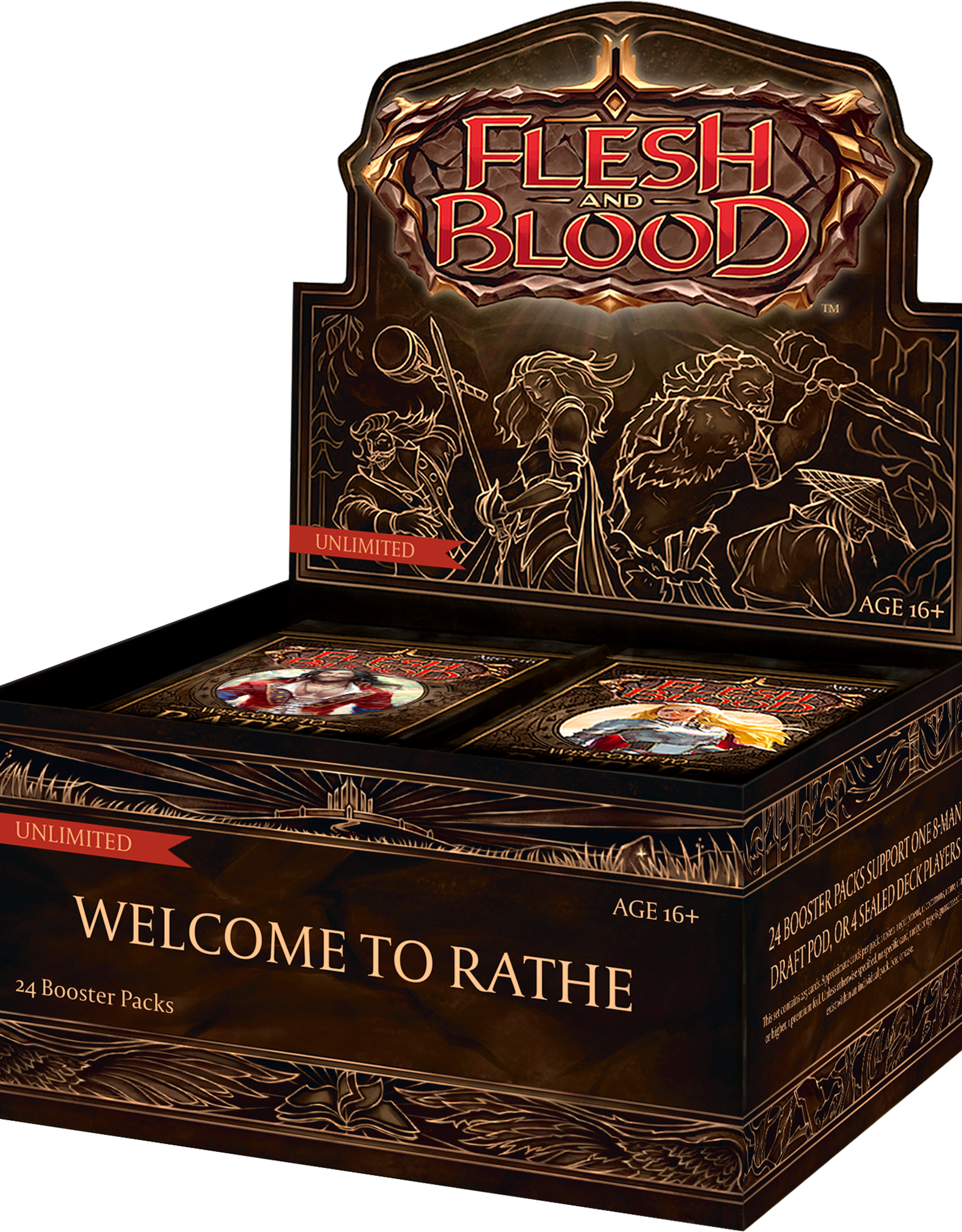 Legend Story Studios Flesh and Blood TCG: Welcome to Rathe Unlimited Booster Box