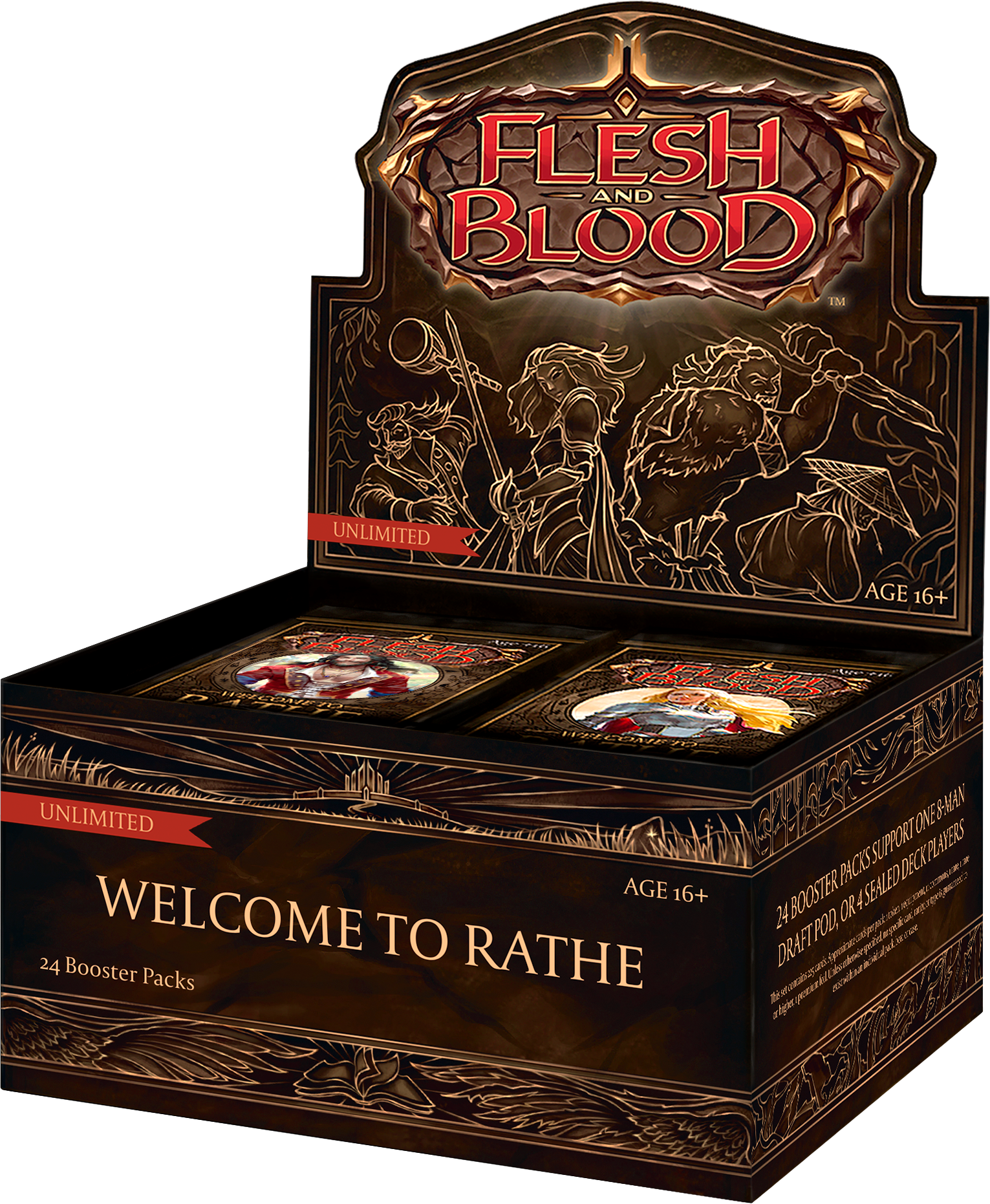 Flesh and Blood Welcome to Rathe 未開封BOX Flesh and Blood TCG: Welcome to Rathe Unlimited Booster Box - Goin