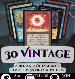 MTG 30 Vintage Event @Goblins